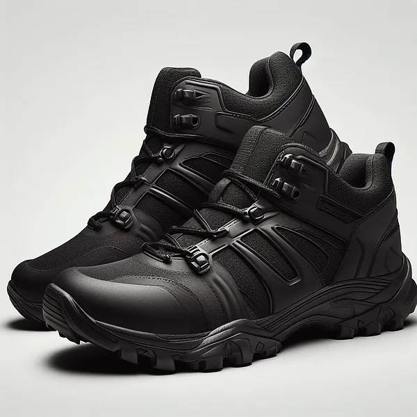 Trailblazer Black Hiking Shoes